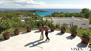 VIXEN – Hot French beauty Clea has passionate outdoor sex