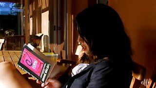 I don’t care if the neighbors are watching. I want your cock